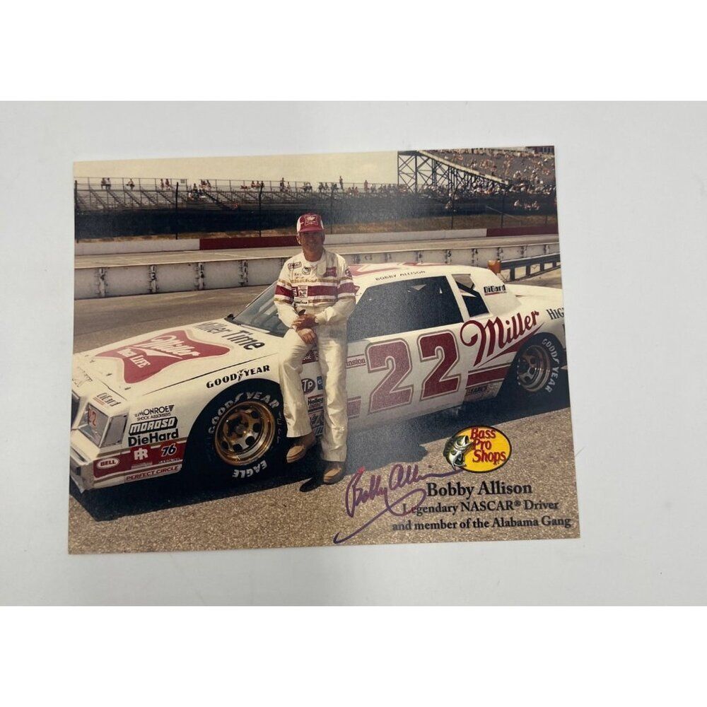 Bobby Allison Autographed NASCAR Racing Photo 8X10 - Picture 1 of 2
